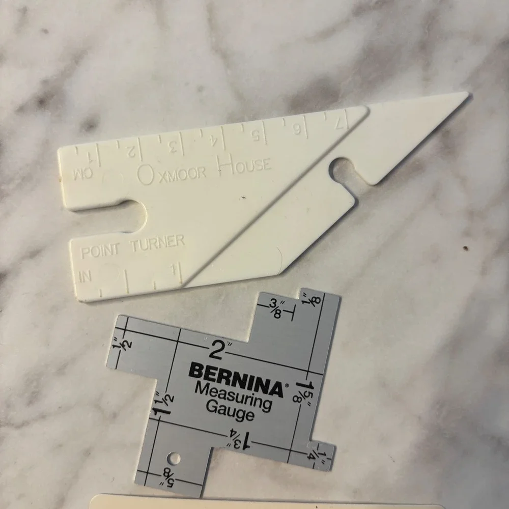 Bernina Measuring Gauge Oxmoor House Point Turner Quilters Yardage Card Lot